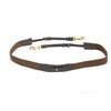 Elastic beastplate with brass buckles