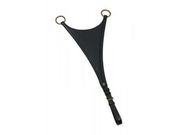 Bib martingale attachment  brass buckles