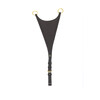 Bib martingale attachment  brass buckles