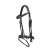 Bridle  New Pro   flash noseband - rubber grip reins - ss buckles - - ss buckles
