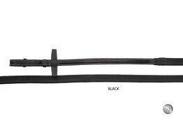 Reins rubber grip with fancy stitching