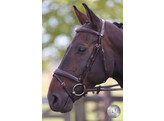 Bridon LONDON ANATOMIC muserolle combinee - CS austrailian nut