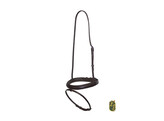 Gekombineerde neusriem  chroom gespen - CS choco