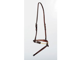 Rope noseband with flash - ss buckles