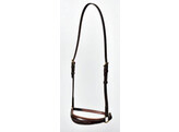 Drop noseband - brass buckles CS australian