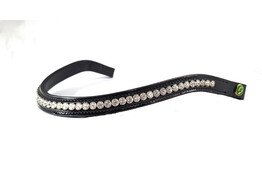 Frontal STRASS ARGENT / VERNIS
