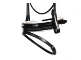 Cranck noseband with flash - round stitched