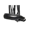 Cranck noseband flat leather FS black / patent
