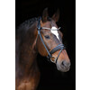 Bridle Limited browband Stellux rolled leather - CS black