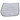 Saddle pad white/white and black cord pipings - All purpose