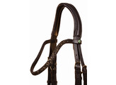 Bridle GOLDEN ROCK - Pony dark brown