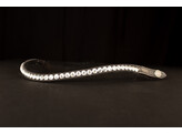 Frondeel Crystal met drukknop - FS zwart