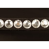 Frondeel Crystal met drukknop - FS zwart