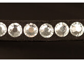 Frondeel Crystal met drukknop - FS zwart