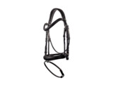 Bridle TRESS flash noseband - CS nut brown
