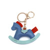 Key chain with horse - Bleu