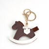 Porte-cles cheval - Brun