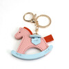 Key chain with horse - Pink