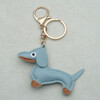 Porte-cles Chien - Blue clair